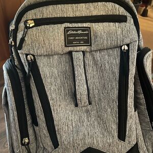 New W/O tags Eddie Bauer First Adventure Diaper Bag/Backpack